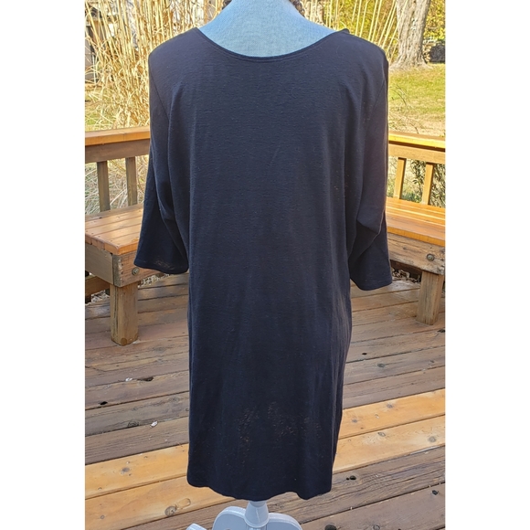 SOLD☆New Eileen Fischer 3/4 Sleeve Tunic Dress XL - Picture 3 of 4